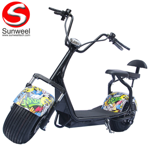 Big Wheel Harley Electric Scooter 2000w Citycoco 