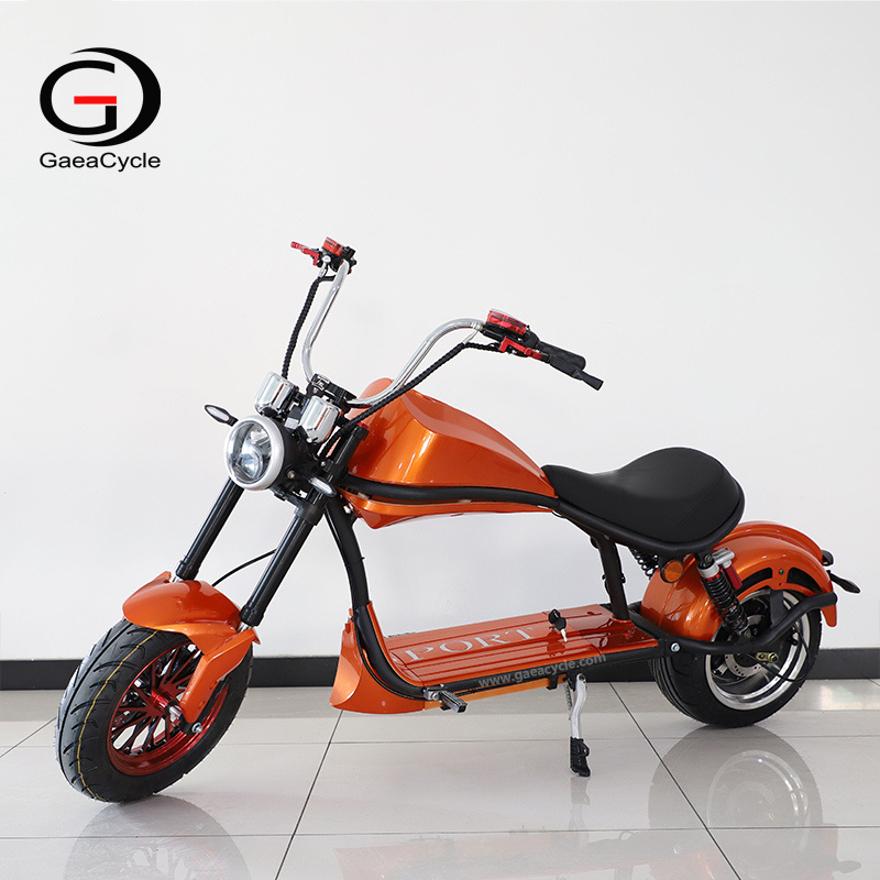 GaeaCycle U1 New Citycoco Electric Scooter 2000w 12inch Fat Wheel Electric Scooter 
