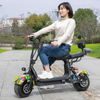Dual Suspension Lithium Battery Electric Scooter with Seat