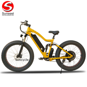 48V500W Full Suspension Electric Fat Bike