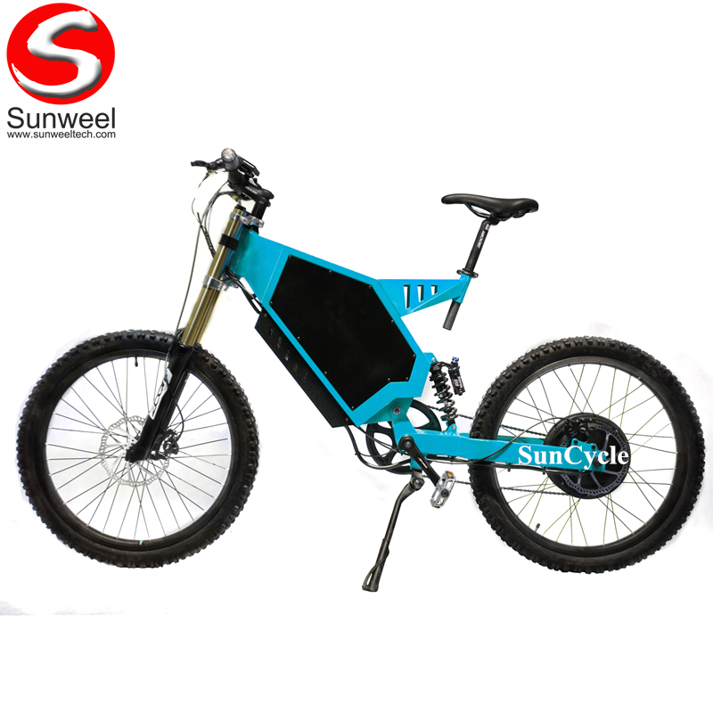 Suncycle 72v 5000w Motor Fastest Stealth Enduro Electric Bike 80km/h Racing Ebike 